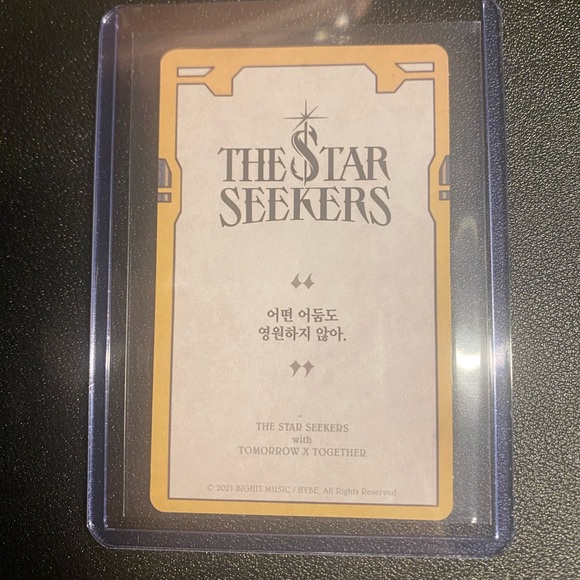 TXT star seeker photo card - Picture 2 of 2